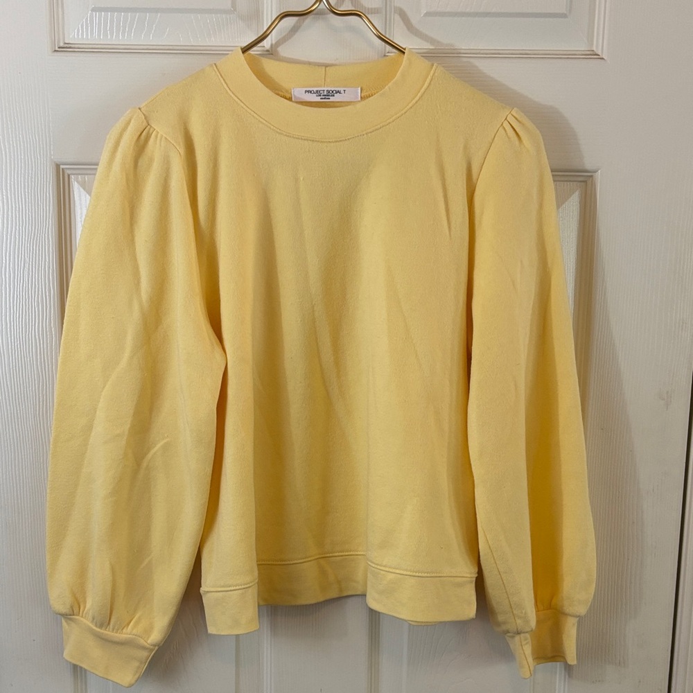 Project Social T yellow Top medium